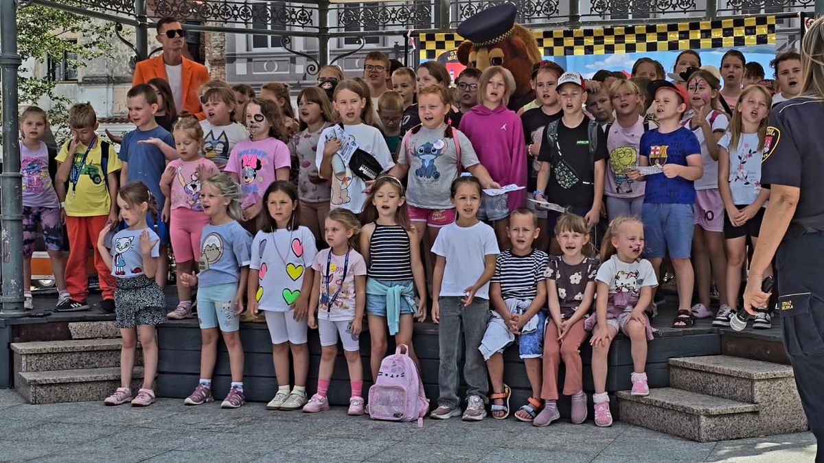 Piknik "Bezpieczny powrót do szkoły"
