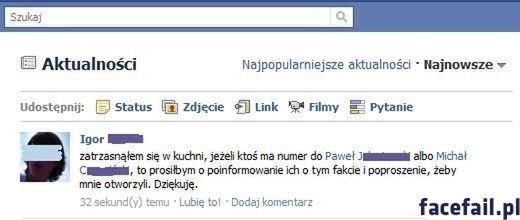 Największe facebookowe faile 4