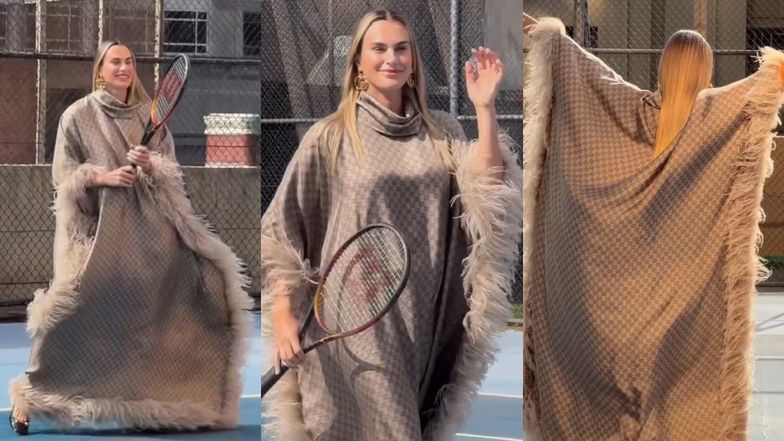 Aryna Sabalenka z dumą nosi ubrania z logotypem Gucci