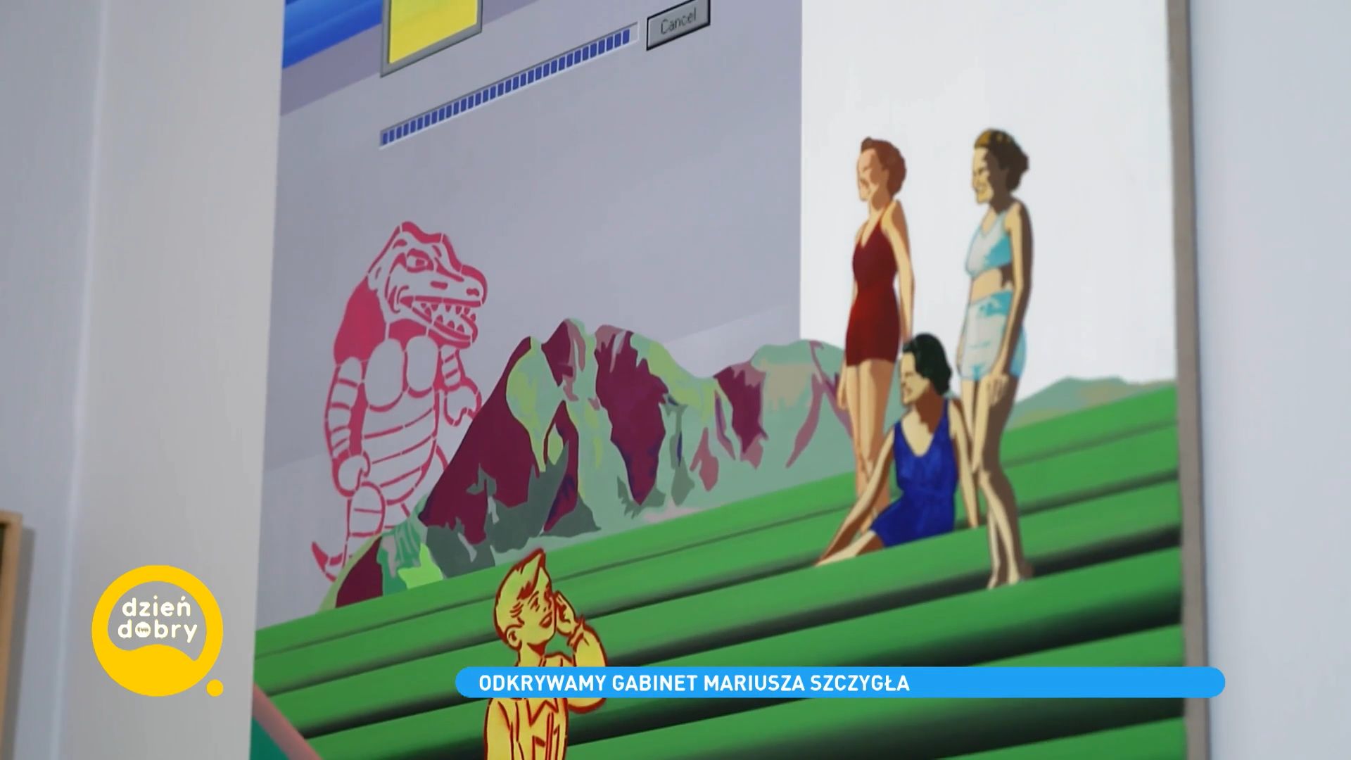 "Pobieranie w tle" - tak prezentuje się okładka kolejnej książki Mariusza Szczygła