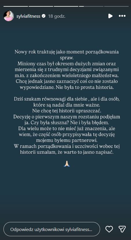 Sylwia Szostak żałuje rozwodu z Akopem