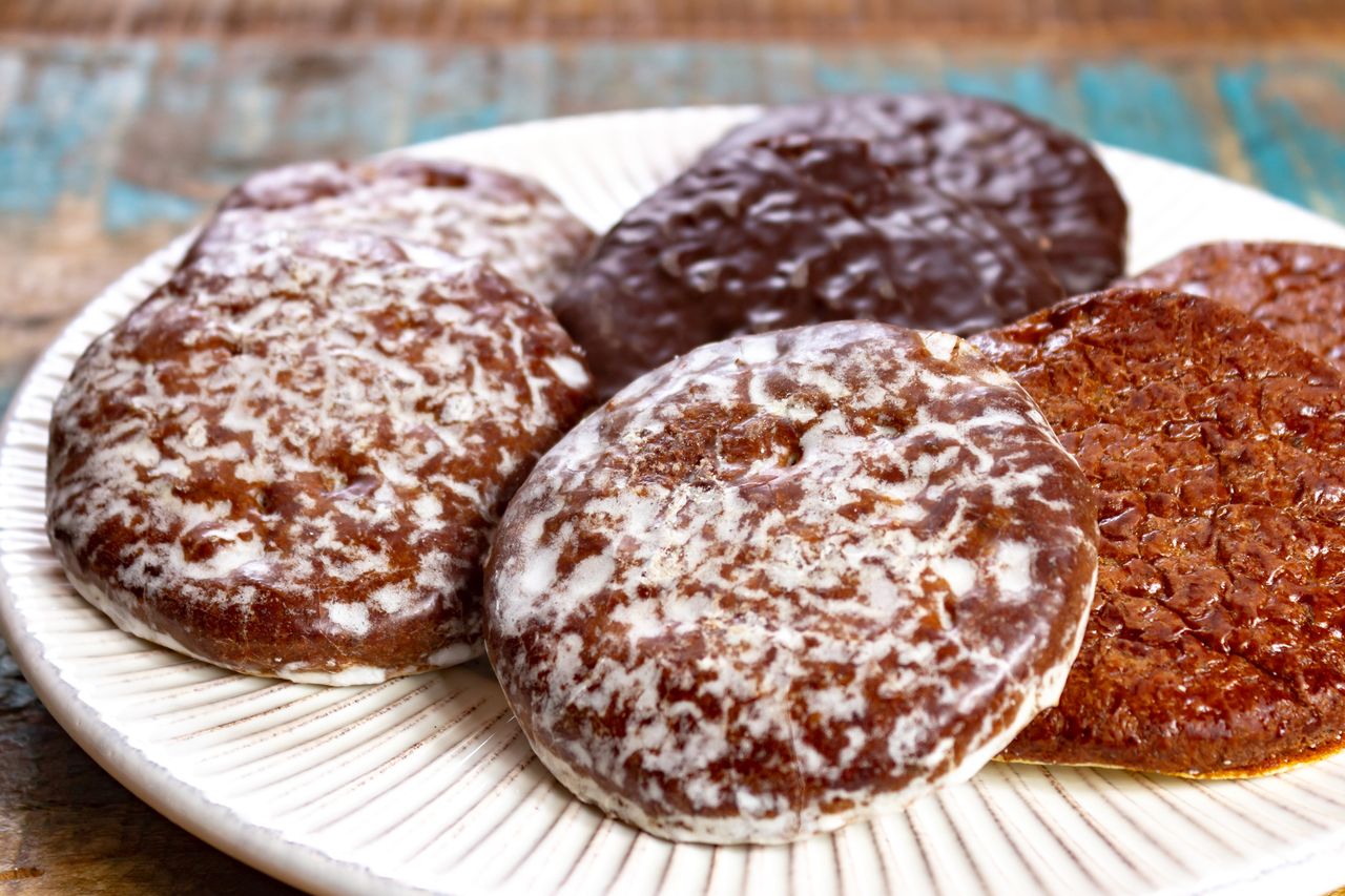 Lebkuchens are an element of German holiday tradition.