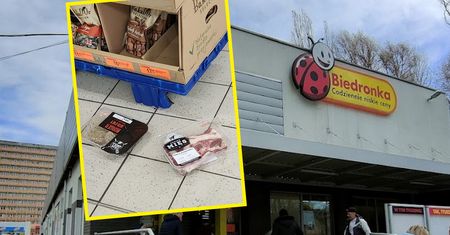 Mięso na podłodze w Biedronce. Pracownicy sklepu sprawdzili monitoring