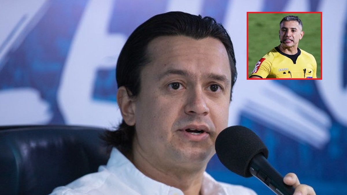 Prezes Cruzeiro Belo Horizonte oraz sędzia Felipe Lima