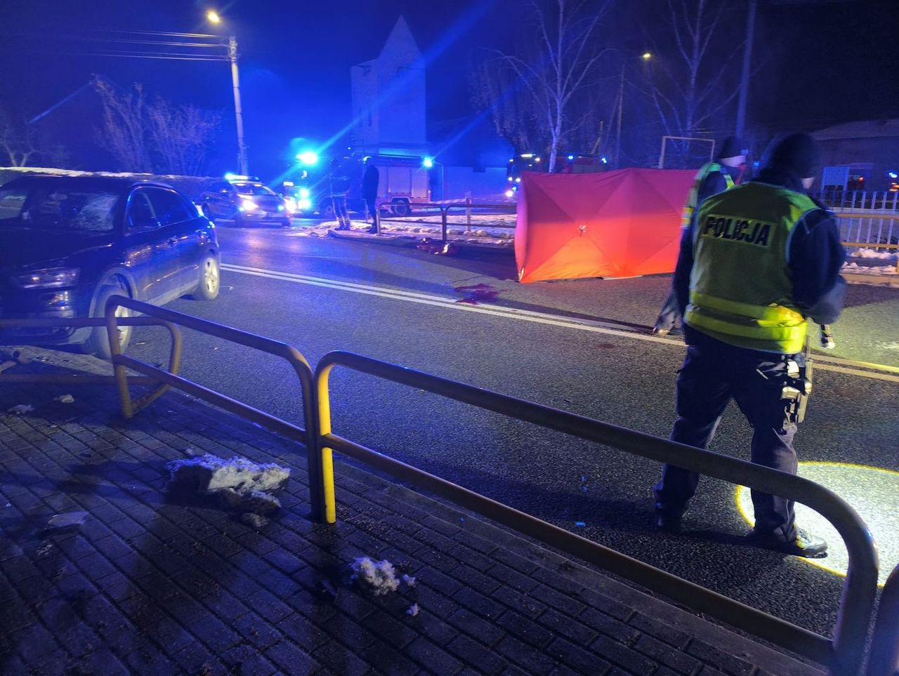 Krzywizna: Śmiertelny wypadek na DK 11. Zginął 66‑latek