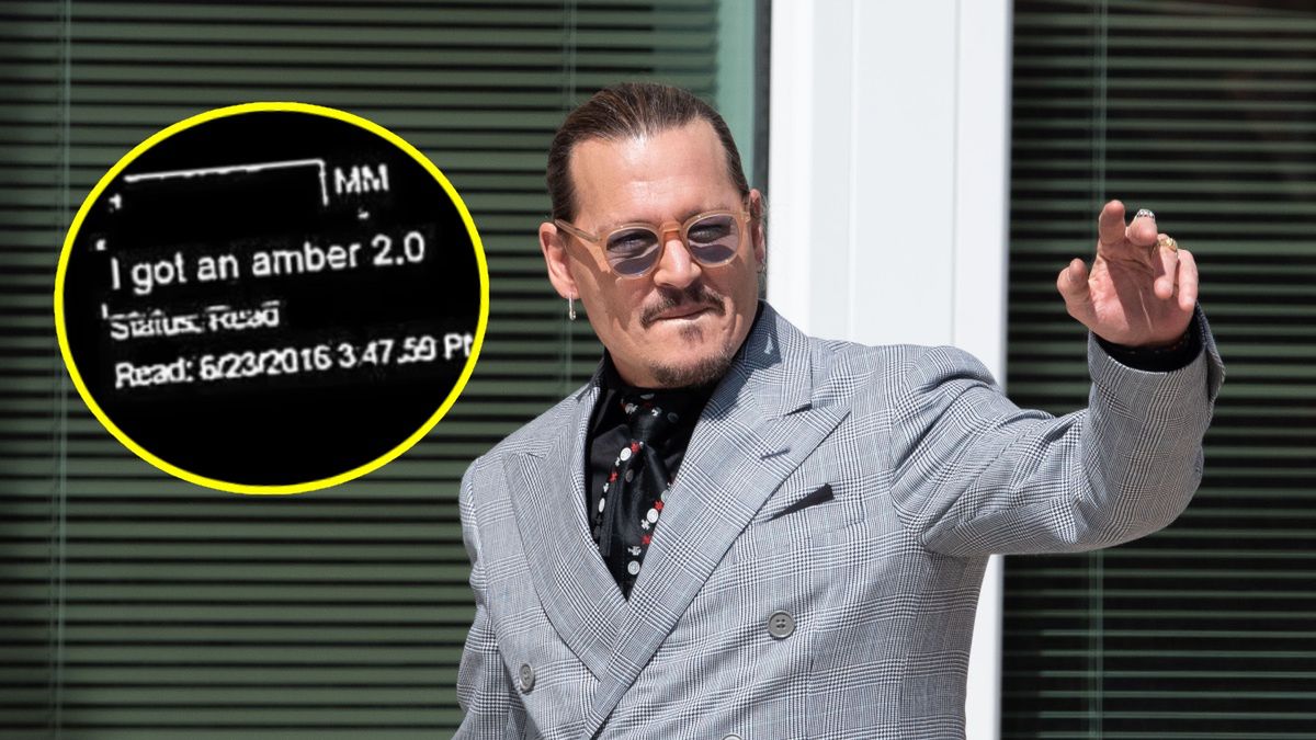 "Mam Amber 2.0" - pisał Marilyn Manson do Johnny'ego Deppa