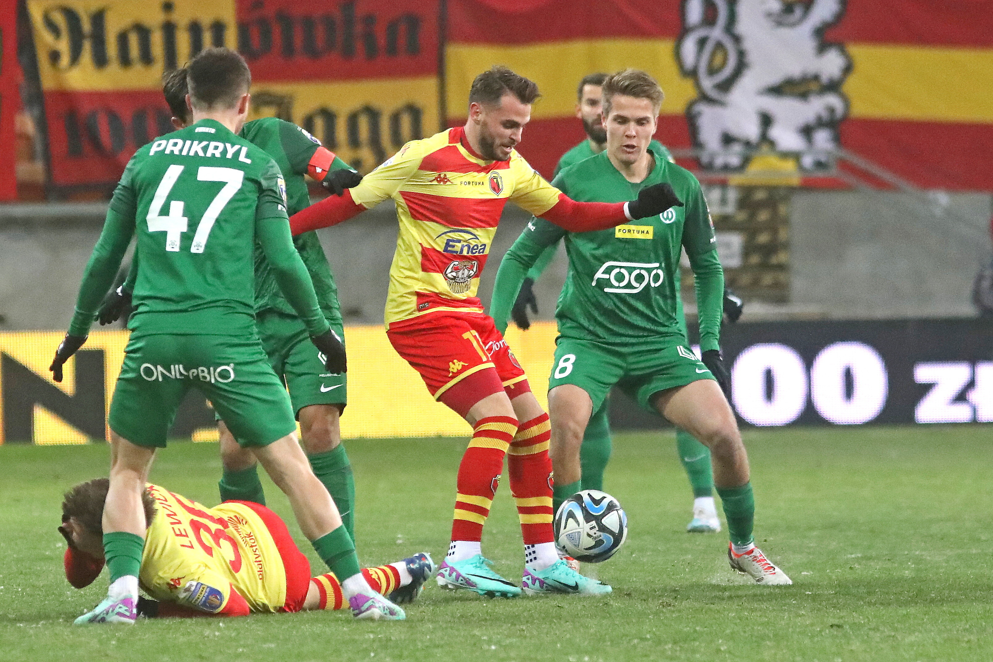 Copa de Polonia.  Dos golpes y control total.  Jagiellonia en cuartos de final