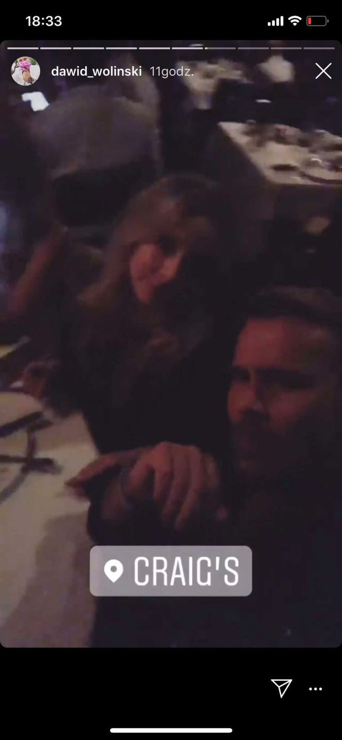 Gwiazdy Top Model na kolacji w Craig's