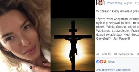 Chodakowska pokazuje ZDJĘCIE KRZYŻA, fanki są OBURZONE: "Wrzucasz jakiś KATOLICKI BEŁKOT! Życzę ci, żebyś OTWORZYŁA OCZY!"