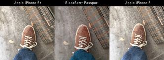 Test: Aparat BlackBerry Passport vs. iPhone 6