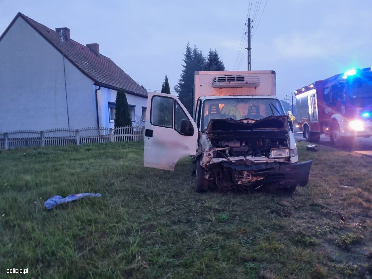 Ukradł pojazd, nie zapłacił za paliwo, do tego uszkodził wiatę na stacji benzynowej. Skradzionym pojazdem wypadł z drogi.