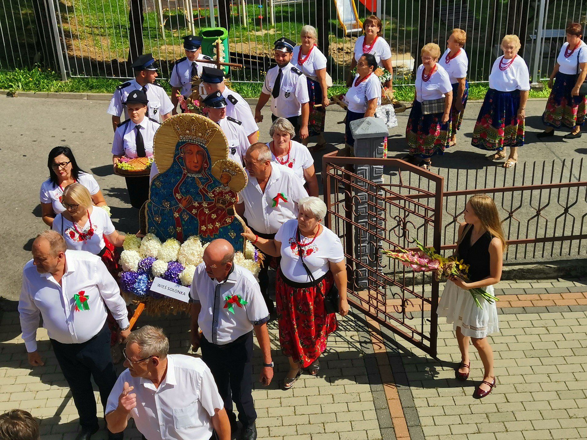Dożynki w Sołonce