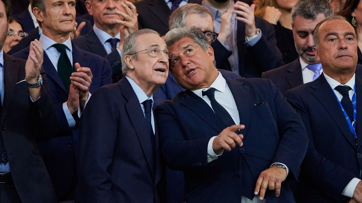 Getty Images / SOPA Images / Florentino Perez i Joan Laporta