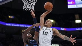 Spurs nie udało się zrewanżować Grizzlies, efektowny mecz Sochana