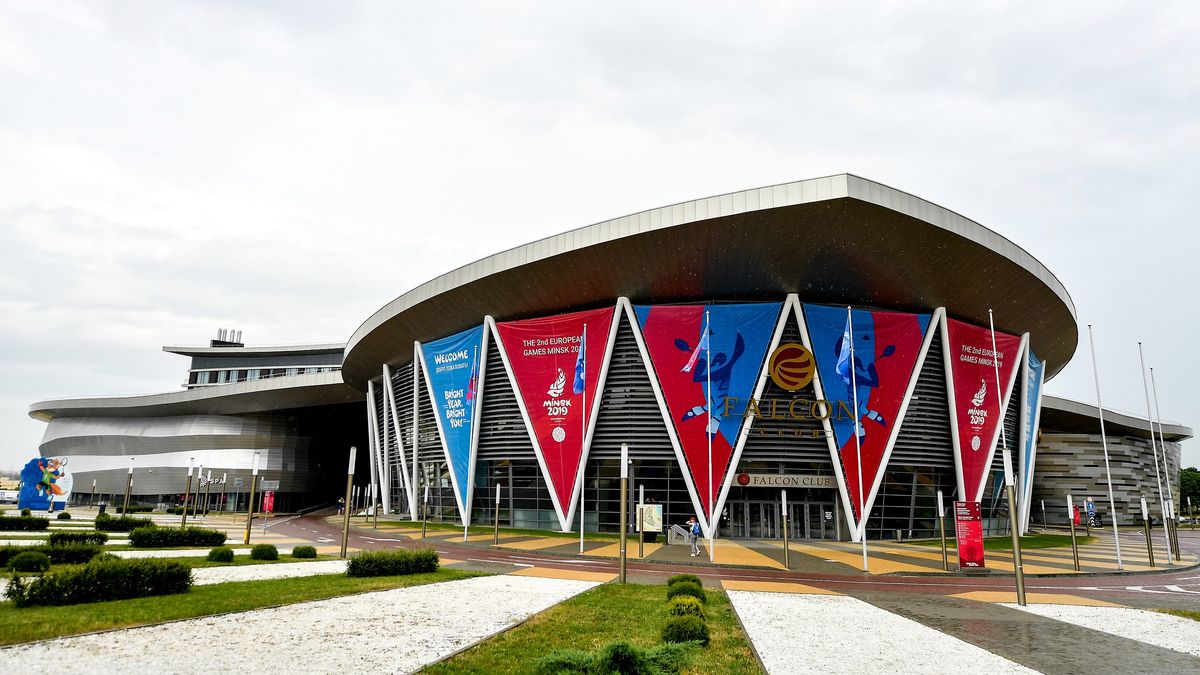 Getty Images / By Seb Daly/Sportsfile / Na zdjęciu: Falcon Club Arena w Mińsku