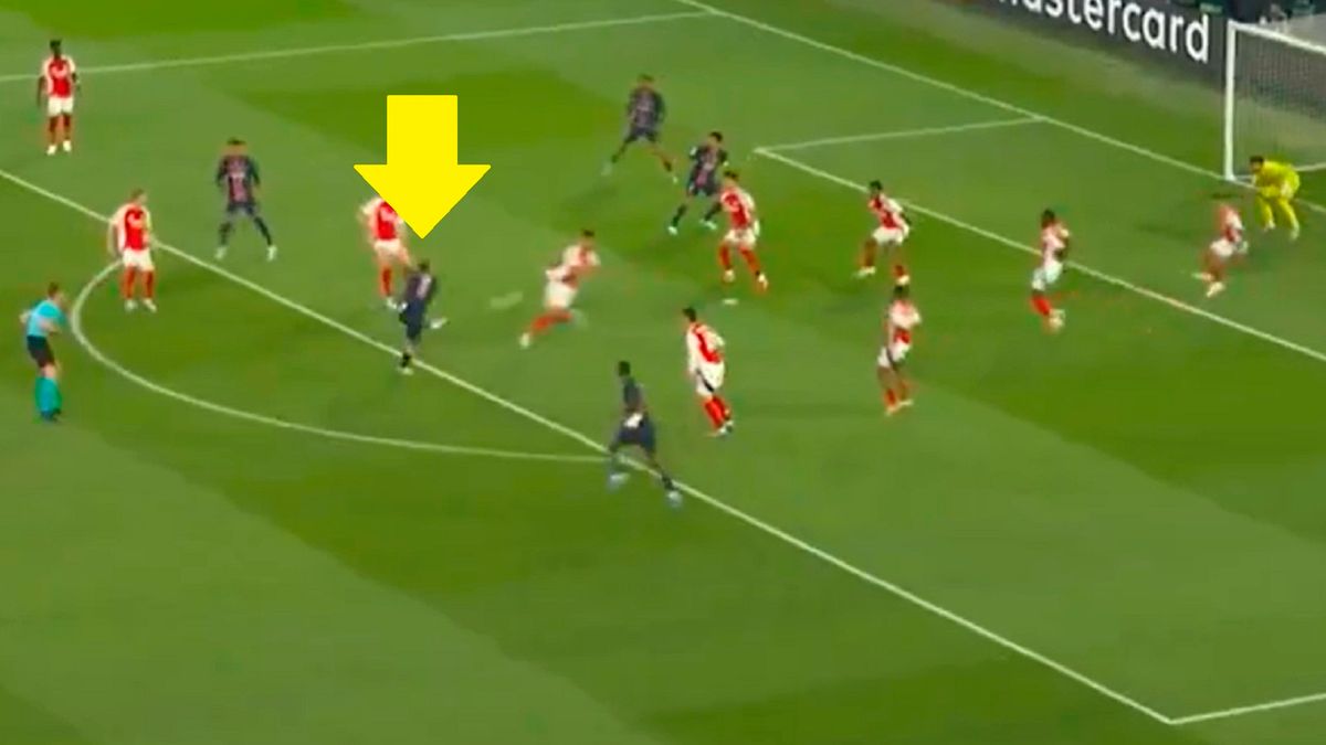 Twitter / Canal+ Sport / Na zdjęciu: gol Ruiza