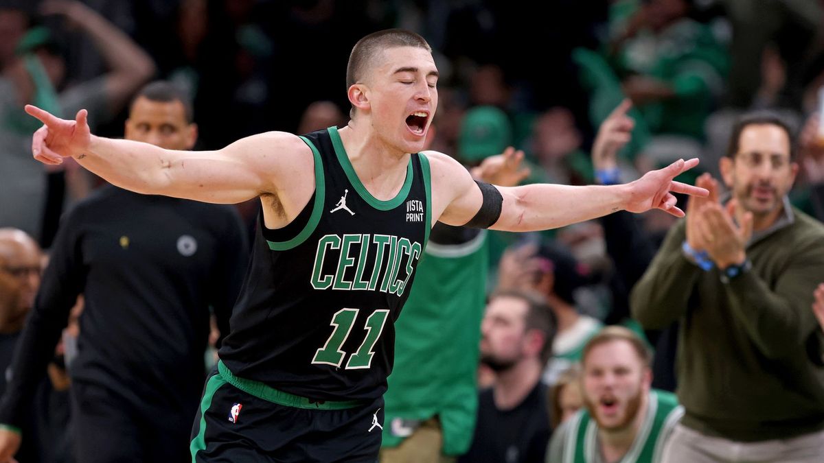 Zdjęcie okładkowe artykułu: Getty Images / Matt Stone/MediaNews Group/Boston Herald / Radość Paytona Pritcharda z Boston Celtics