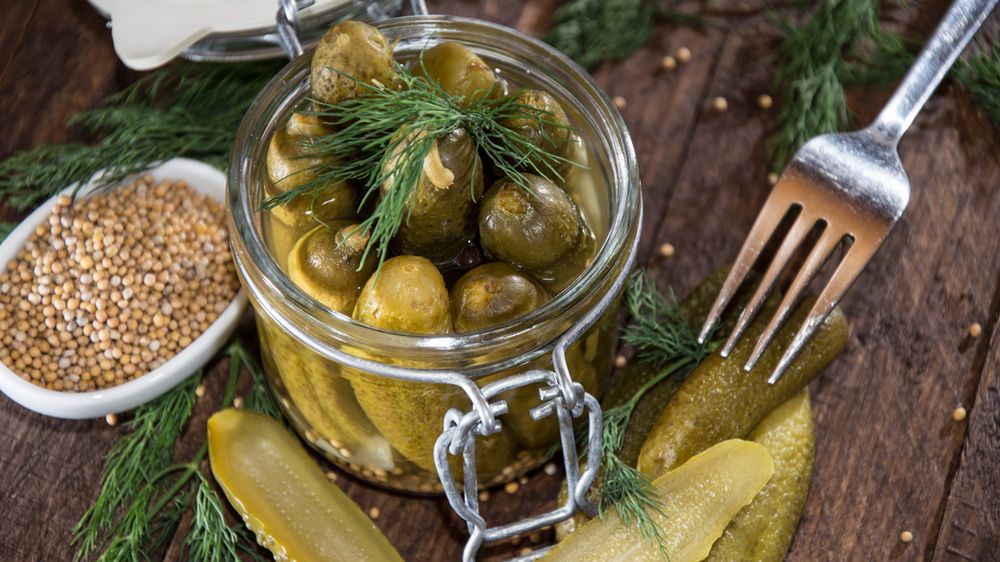 Ogórki konserwowe z koperkiem o obniżonej zawartości sodu