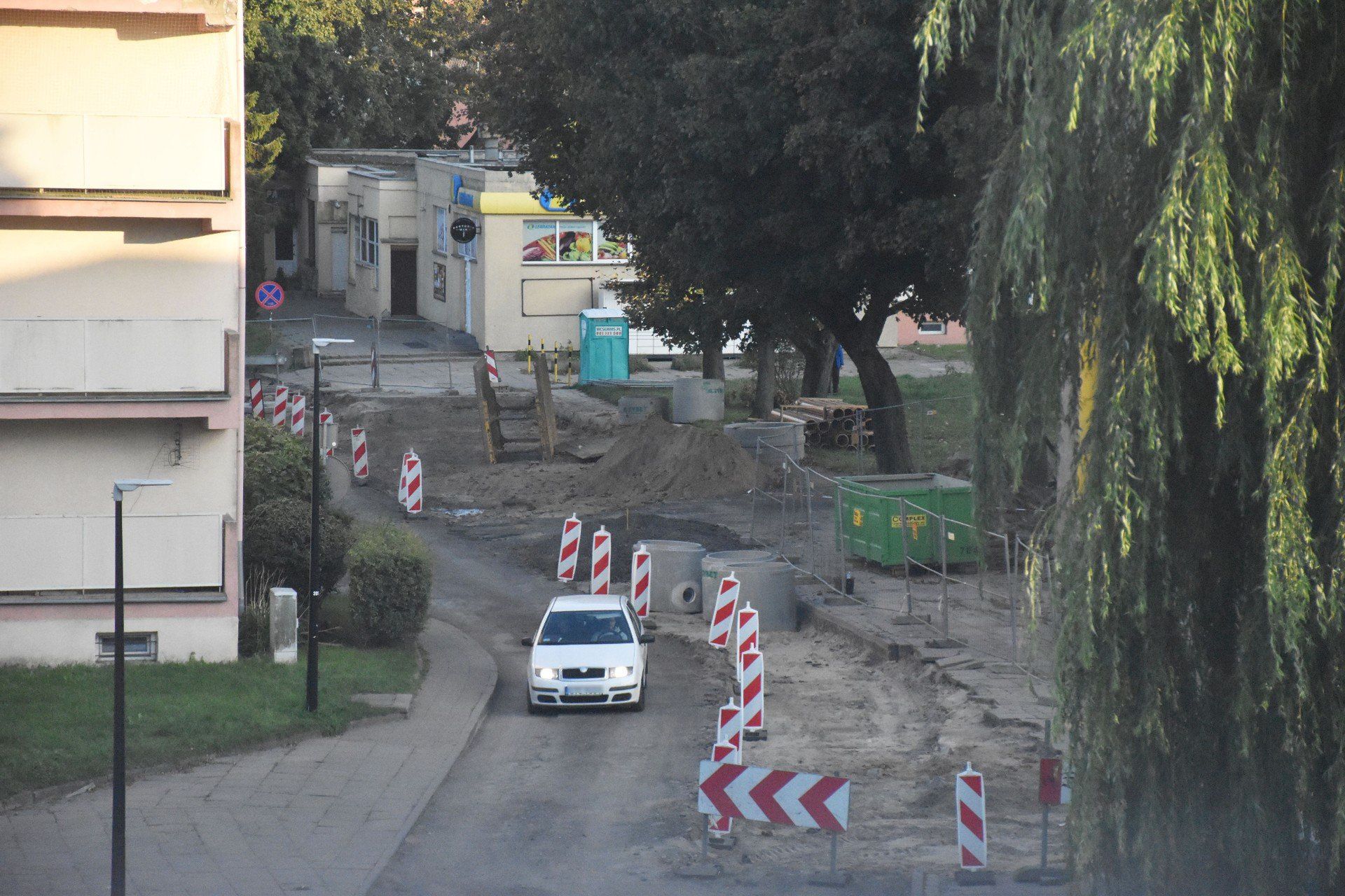 Odkrycie na przebudowie ulicy Stare Miasto w Malborku