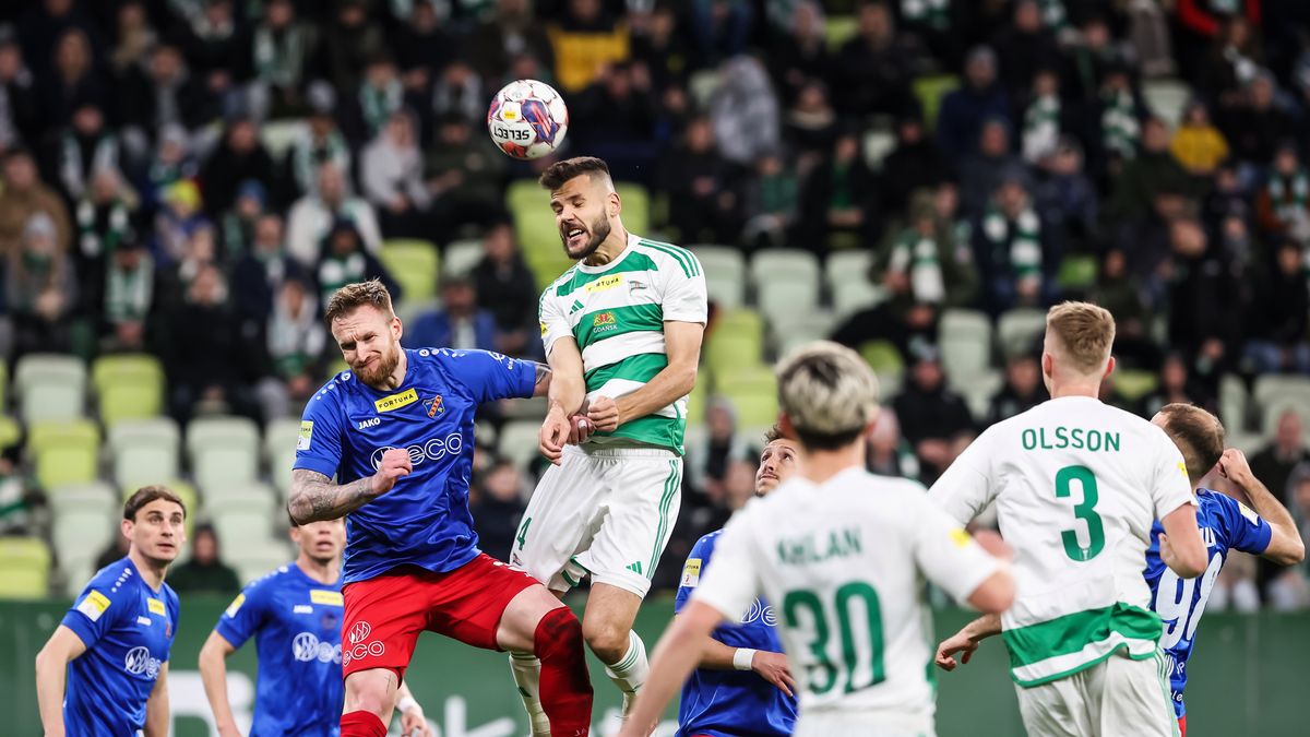 Materiały prasowe / Wojciech Figurski / 058sport.pl / Na zdjęciu: Lechia Gdańsk - Odra Opole