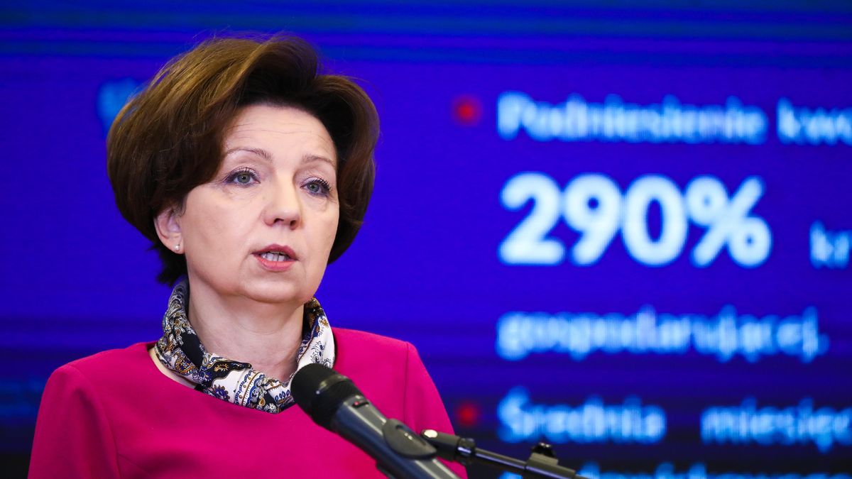 Marlena Mal�g
Warszawa, 21.03.2023. Minister rodziny i polityki spo�ecznej Marlena Mal�g podczas konferencji prasowej w siedzibie MRiPS w Warszawie, 21 bm. (`tg/ibor) PAP/Tomasz Gzell
Tomasz Gzell
briefing, dla medi�w, konferencja, konferencja prasowa, minister, Ministerstwie Rodziny i Polityki Spo�ecznej, Ministerstwo Rodziny i Polityki Spo�ecznej, polityk, polityka, prasowy, rodziny i polityki spo�ecznej, z mediami, dofinansowanie, edycja 2023, kluby senior +, nowe dzienne domy +, podniesienie kwoty dotacji, program senior +