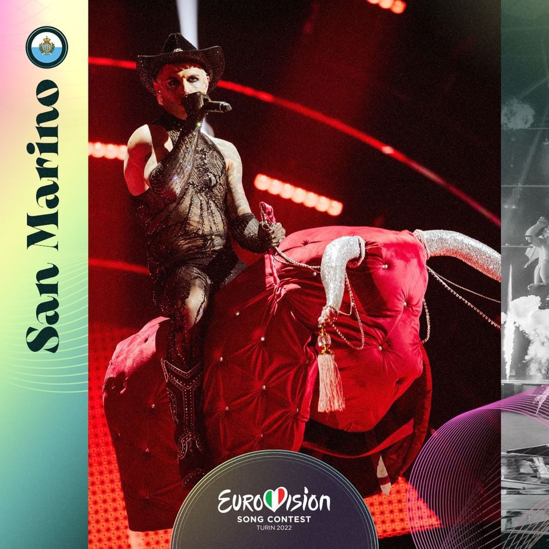 Eurowizja 2022 San Marino: Achille Lauro – Stripper
