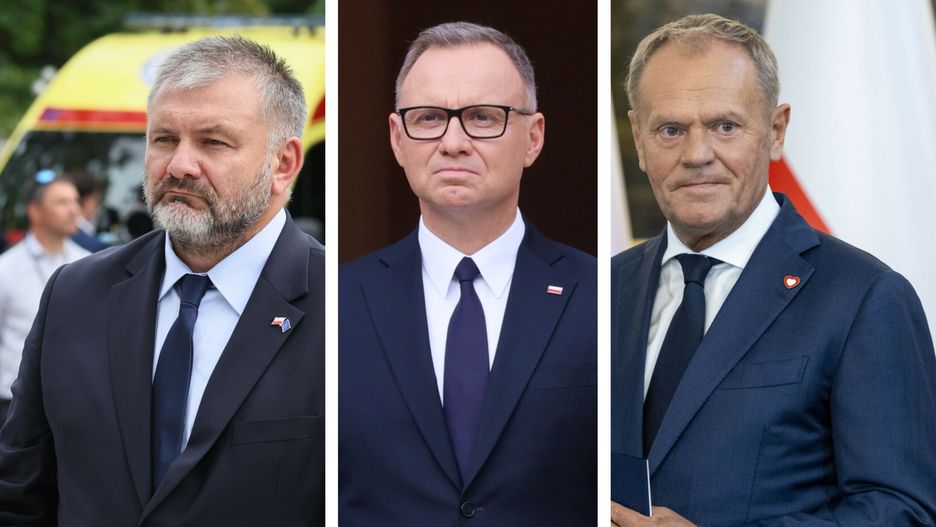 Waldemar Żurek / Andrzej Duda / Donald Tusk 