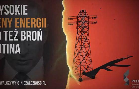 Firmy energetyczne w kampanii przekonują, że drogi prąd „to też broń Putina”