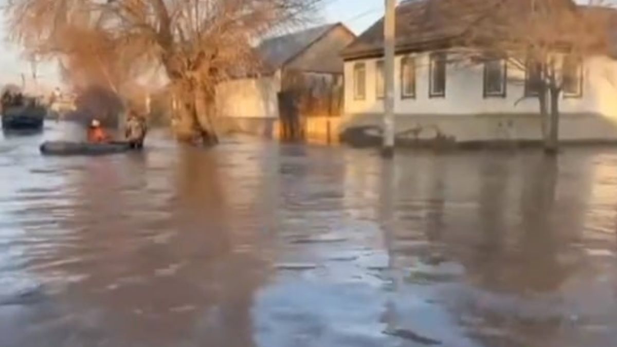 W Orsku w Rosji pękła ogromna tama