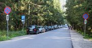 Wakacje 2020. Morskie Oko. Brak miejsc parkingowych na Palenicy Białczańskiej. Turyści muszą zawracać