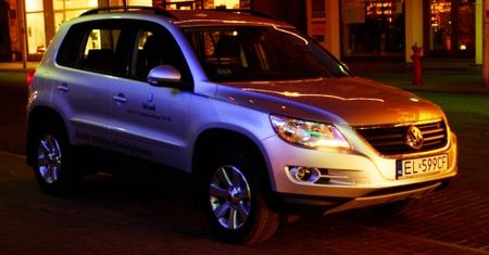 VW Tiguan z pokładowym internetem