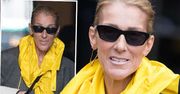 Celine Dion maskuje wychudzoną sylwetkę dziwaczną sukienką. Dobrała do niej równie oryginalne buty