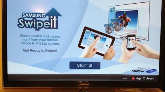 SwipeIt - odpowiedź Samsunga na AirPlay Apple'a [wideo] 1