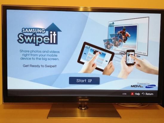 SwipeIt - odpowiedź Samsunga na AirPlay Apple'a [wideo]