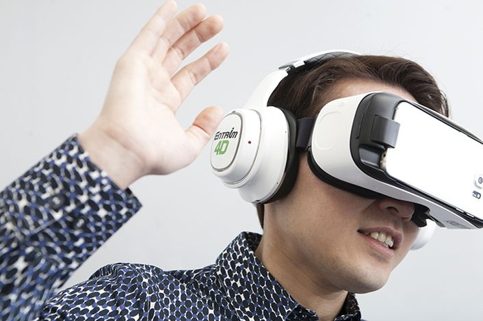Samsung Entrim 4D to słuchawki, dzięki którym odczujesz ruch w wirtualnym świecie