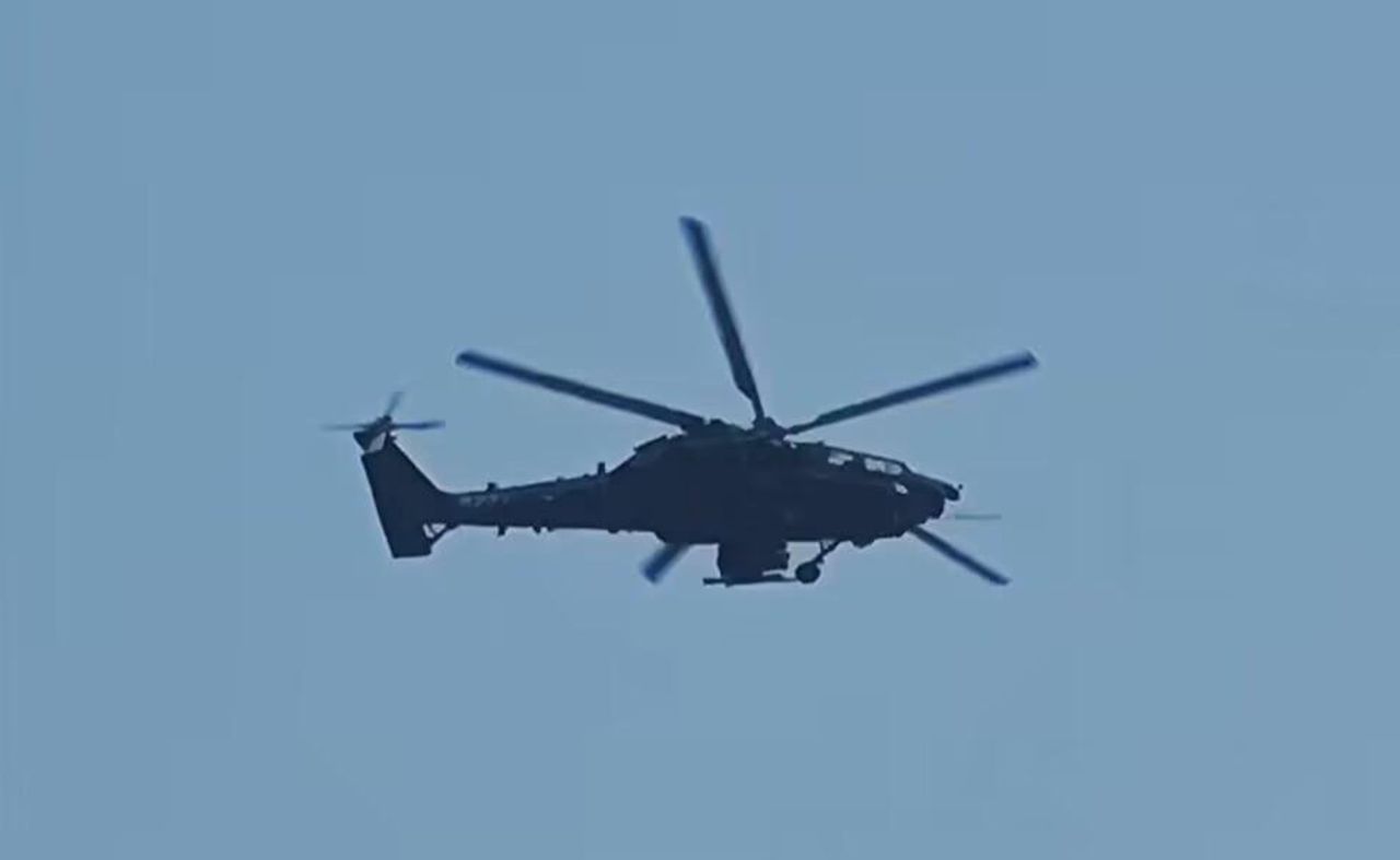 Helicopter Z-21 spotted in China