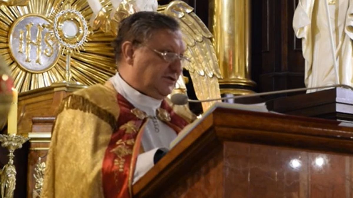 Ksiądz Marian Bocho o budowie kościoła.