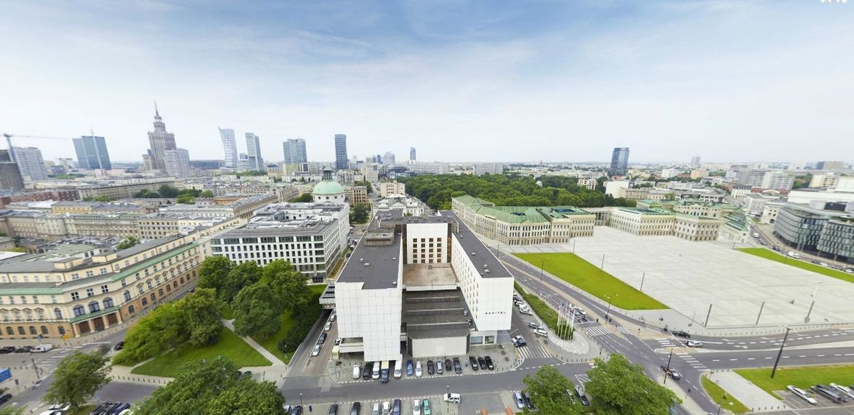 Zobacz wirtualny Pałac Saski na tle Warszawy! [WIZUALIZACJA 3D]