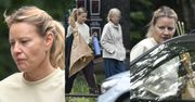 Naturalna Małgorzata Kożuchowska maszeruje z mamą do swojej fury za ponad PÓŁ MILIONA (ZDJĘCIA)