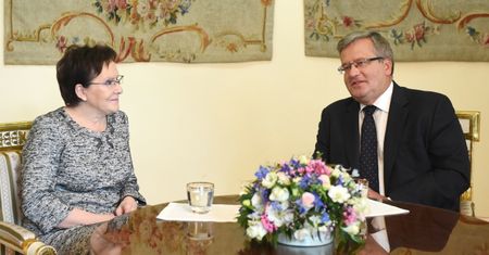 Ewa Kopacz w Belwederze. Prezydent w poniedziałek powierzy jej misję tworzenia rządu
