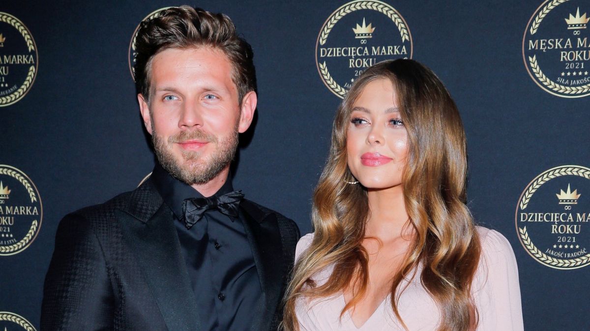 Antoni Królikowski i Joanna Opozda na gali Marka Roku