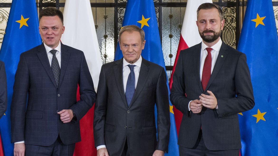 Liderzy koalicji rządzącej