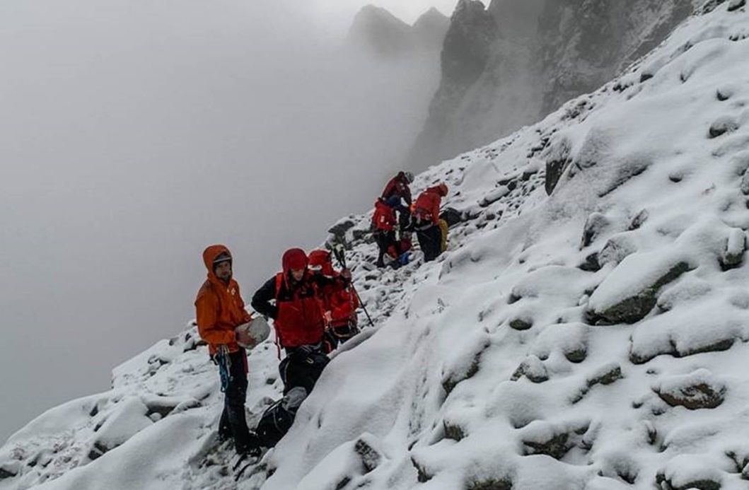 Tatry. Groźna akcja ratunkowa. Taternik utknął na Cubrynie (zdjęcie ilustracyjne)