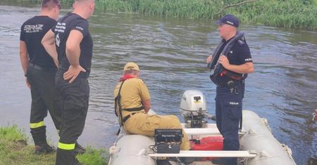 Tragiczny finał poszukiwań na rzece Wieprz. Z wody wyłowiono zwłoki