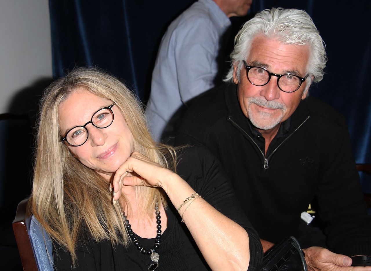 Barbra Streisand and James Brolin