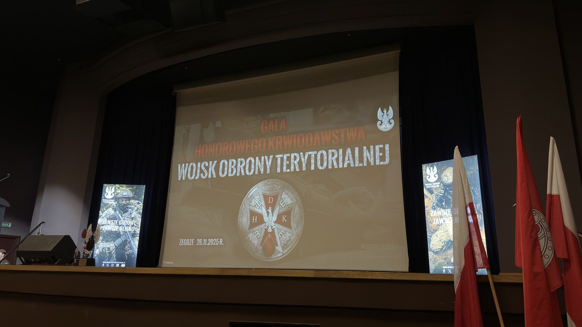 Pierwsza Gala Honorowego Krwiodawstwa WOT