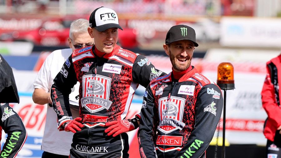 WP SportoweFakty / Michał Szmyd / Na zdjęciu od lewej: Frederik Jakobsen i Chris Holder