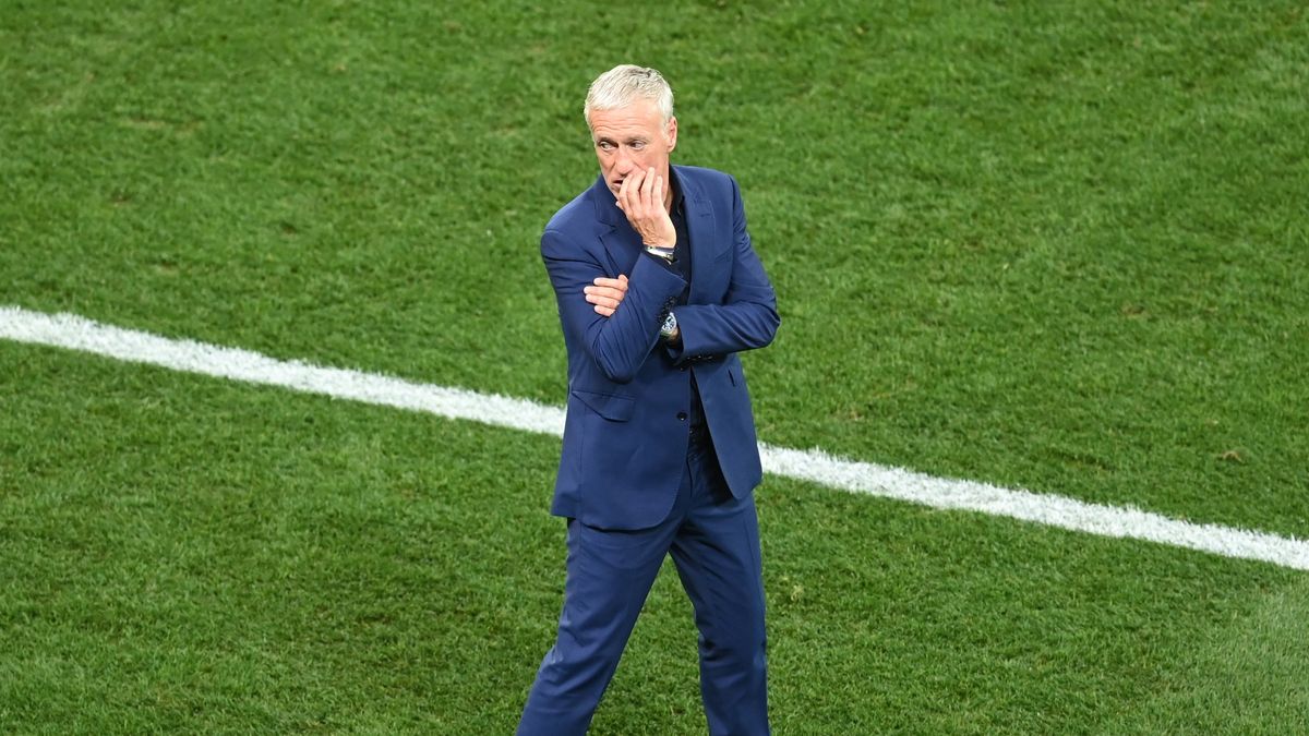 PAP/EPA / Daniel Mihailescu / Na zdjęciu: Didier Deschamps