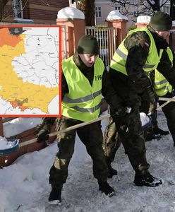 Pół metra śniegu i silny mróz. WOT w stanie gotowości