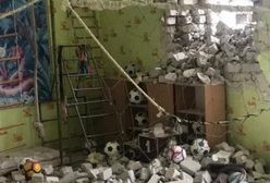 Ostrzelano przedszkole w obwodzie ługańskim na Ukrainie